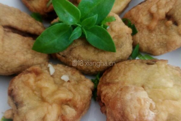茄子饼的做法图解12