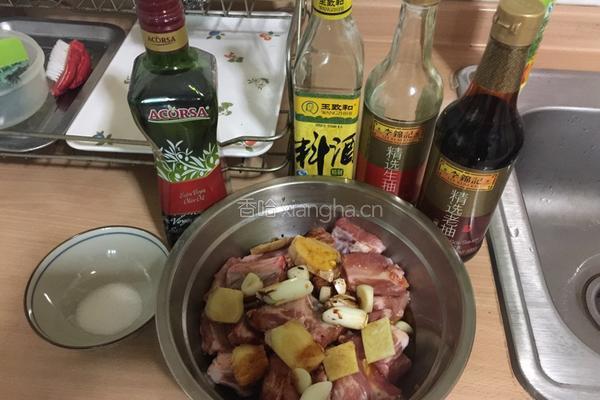 香辣排骨的做法图解2