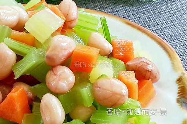 芹菜花生米的做法图解16