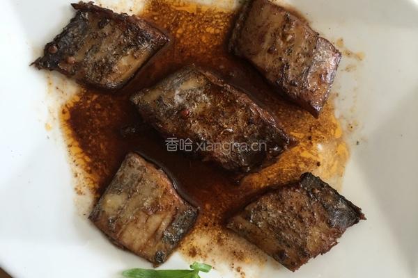 香辣煎带鱼的做法图解7