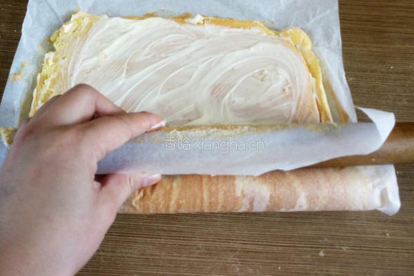 低糖葡萄干蛋糕卷的做法图解25