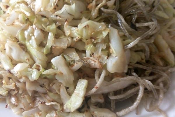 粉丝包菜的做法图解6