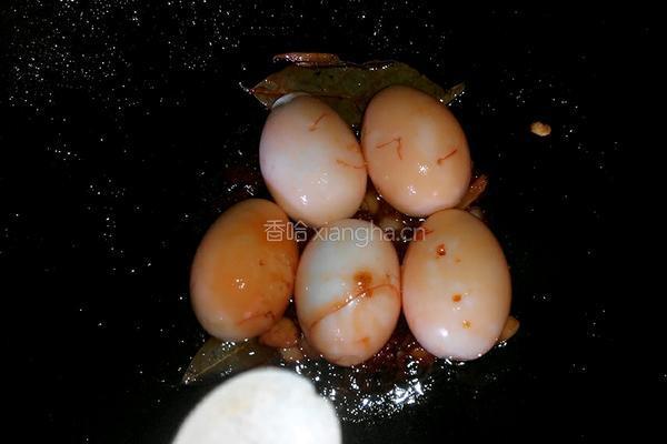 红烧鸡蛋的做法图解4
