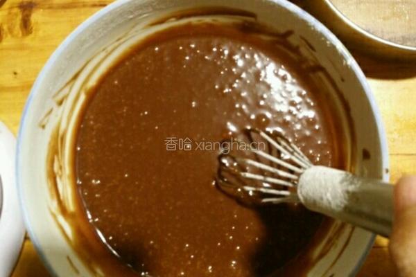 巧克力熔岩蛋糕的做法图解8