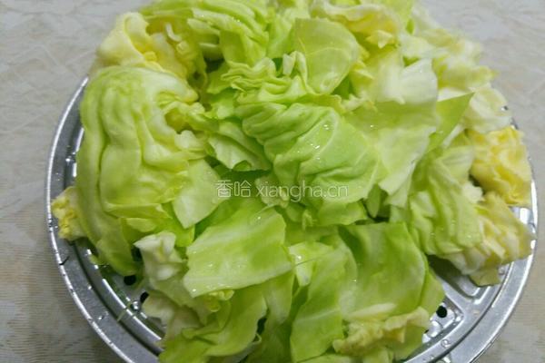 卷心菜炒肉的做法图解6