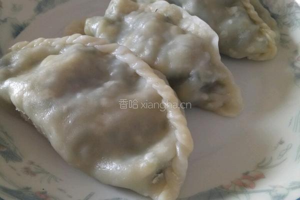 韭菜鸡蛋烫面蒸饺的做法图解10