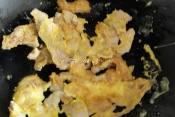 干煎培根豆腐的做法图解3