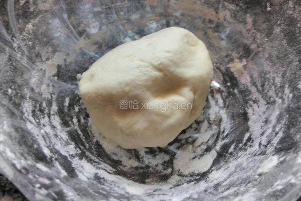 韭菜猪肉开口锅贴的做法图解2