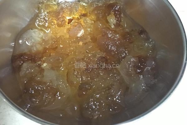 桃胶雪燕奶的做法图解1
