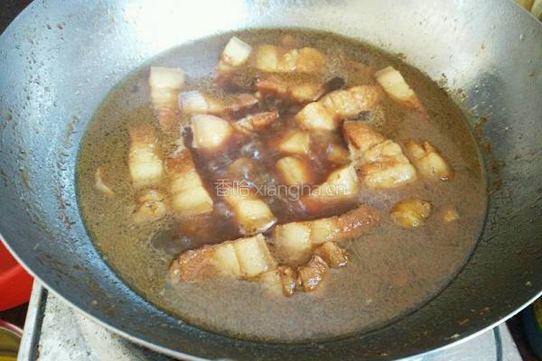 栗子红烧肉的做法图解10