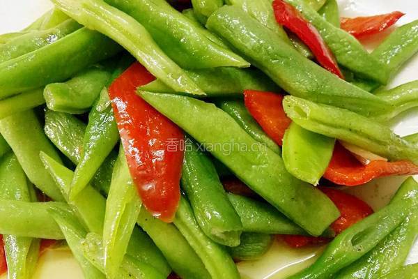 清炒四季豆的做法图解9