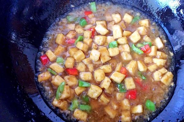 油菜豆腐的做法图解12