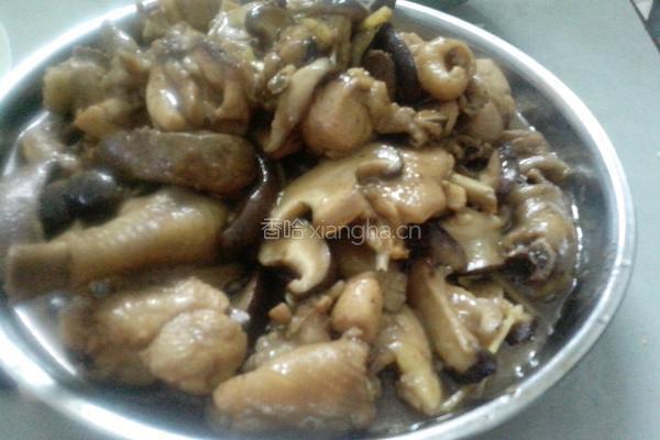 香菇焖鸡的做法图解11