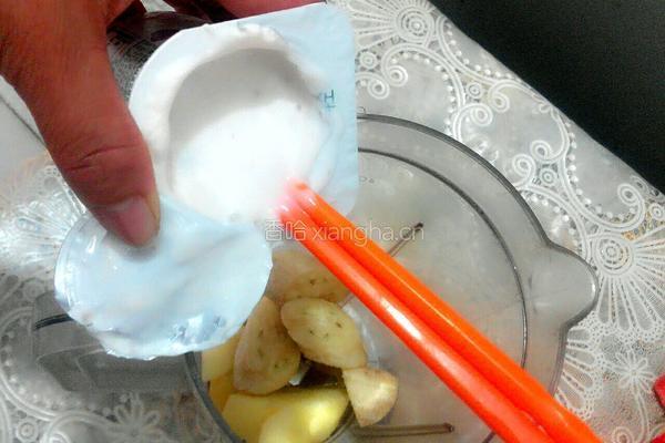 苹果香蕉酸奶奶昔的做法图解5