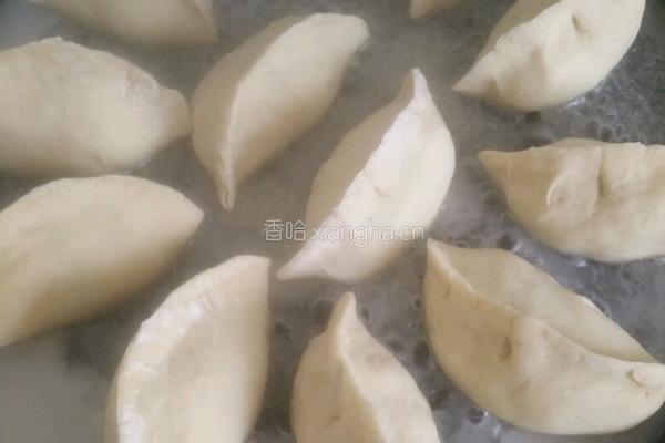 韭菜豆腐水煎包的做法图解16