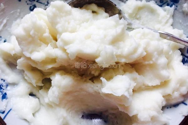 蓝莓果酱山药泥的做法图解5