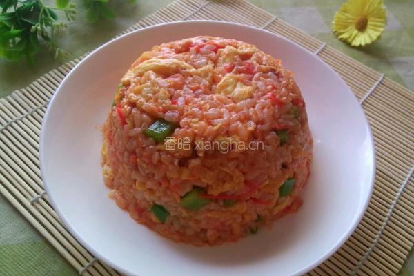 番茄蛋炒饭的做法图解12