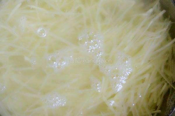 素炒土豆丝的做法图解3