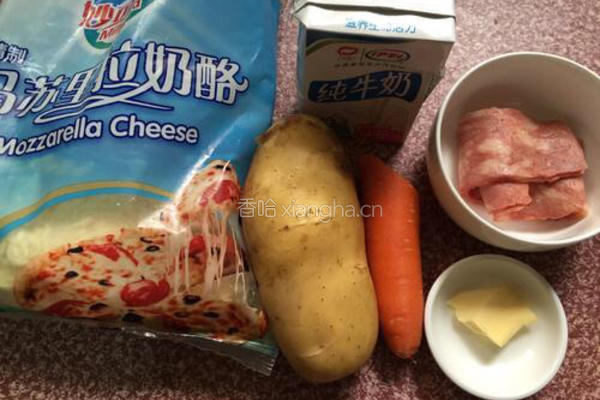 芝士土豆泥的做法图解1