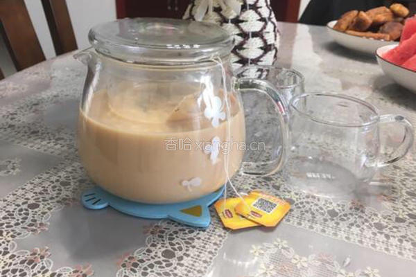 自制港式奶茶（重新上传）的做法图解4