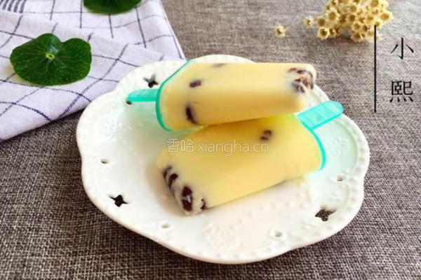 牛奶红豆雪糕的做法图解8