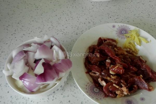洋葱牛肉的做法图解3