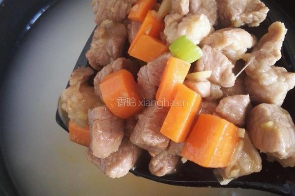 肉焖饭的做法图解10