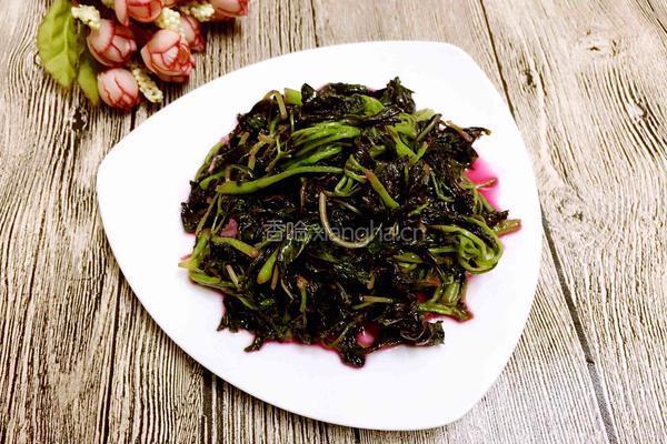 蒜蓉苋菜的做法图解6