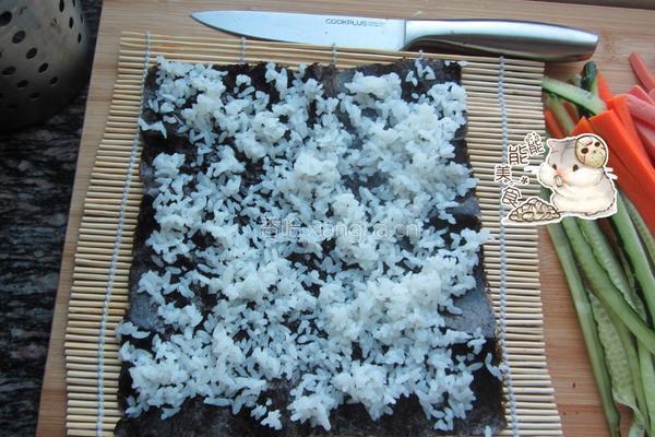 快手版紫菜包饭的做法图解4