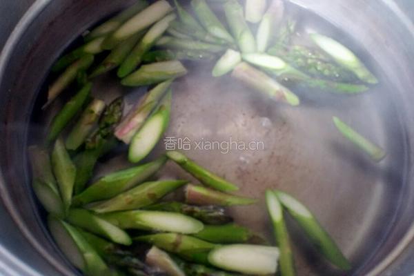 芦笋炒肉片的做法图解4