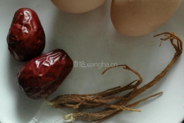 当归红枣鸡蛋的做法图解1