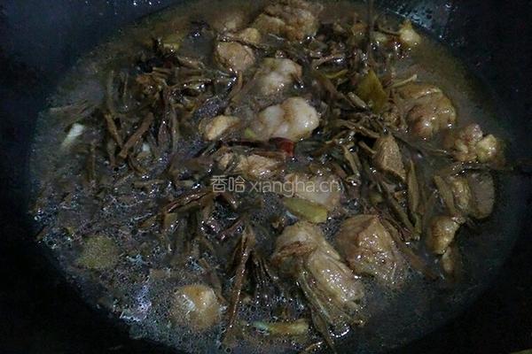 豆角炖排骨的做法图解7