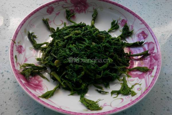 刺老芽炒鸡蛋的做法图解2