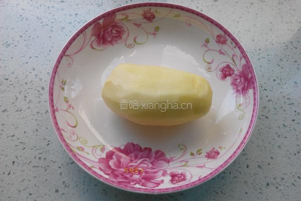 荠荠菜炖土豆的做法图解3