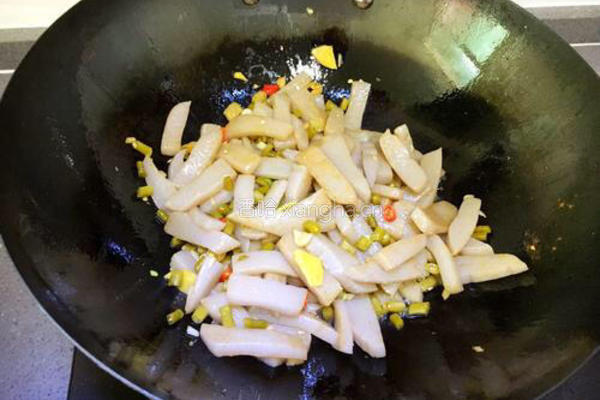 酸菜魔芋豆腐的做法图解7