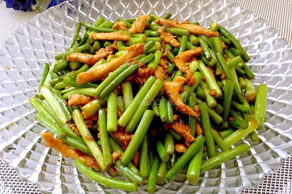 蚝油蒜苗炒鸡丝的做法图解19