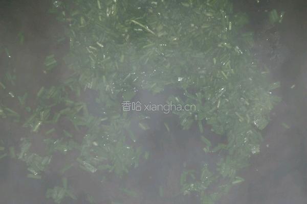 韭菜鸡蛋豆腐的做法图解6