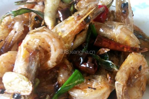 干锅香辣虾的做法图解4