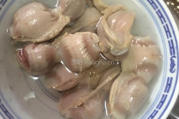辣炒鸡胗的做法图解4