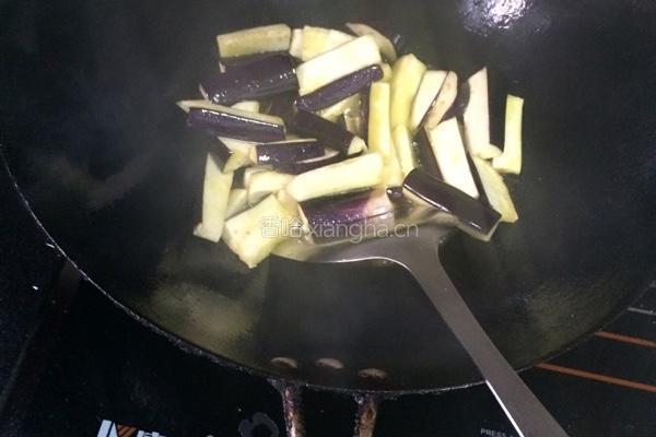 长豆烧茄子的做法图解7