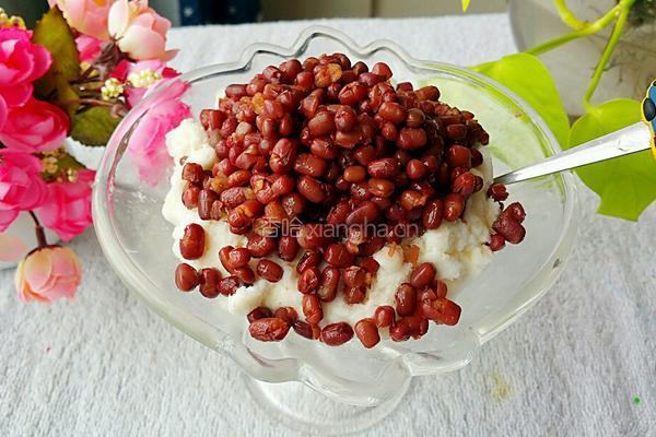 红豆牛奶冰沙的做法图解6