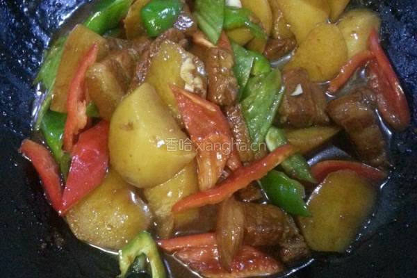 土豆烧肉的做法图解17
