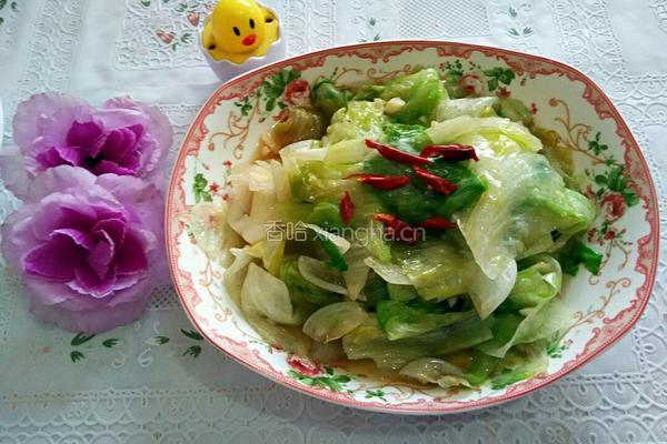 蚝油球生菜的做法图解6