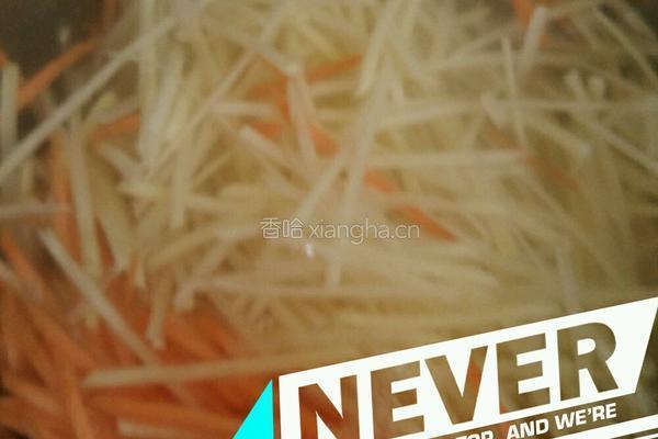 炝拌三丝的做法图解2