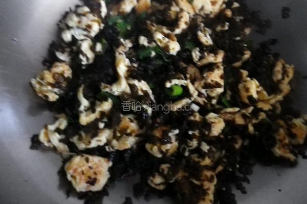 地皮菜炒鸡蛋的做法图解7