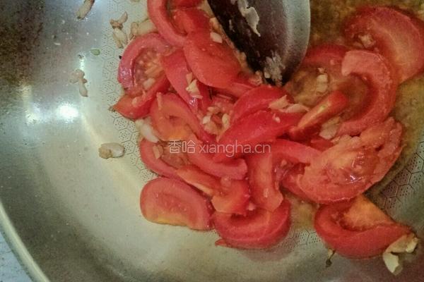 西红柿炒花菜的做法图解3