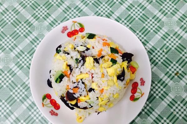 腊味什锦炒饭的做法图解11