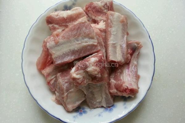 锡纸酱烤排骨的做法图解1
