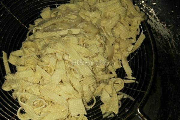葱油豆腐皮的做法图解5