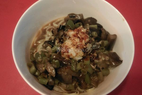 茄子打卤面的做法图解10